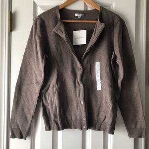 Brand new brown cardigan